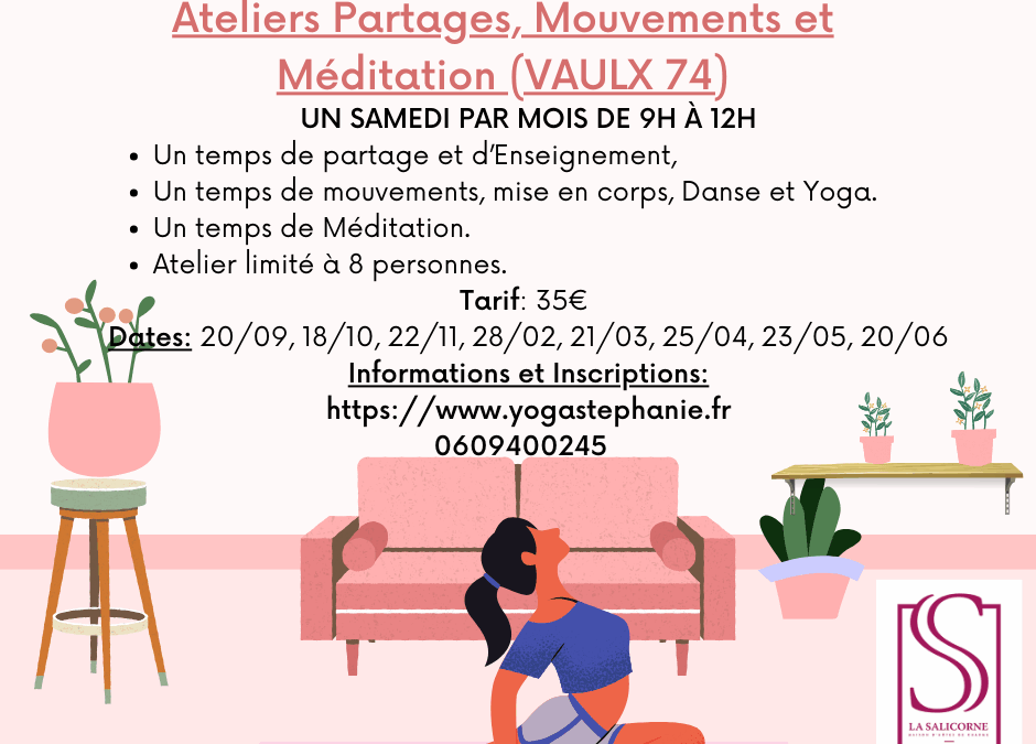 Les Ateliers du Samedi matin….